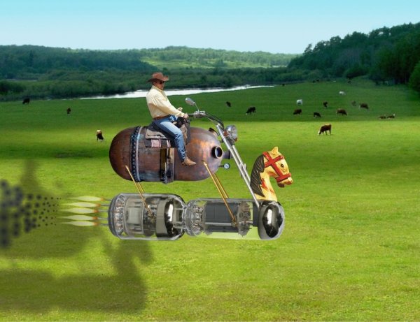 Creation of Future Cowboy: Step 15
